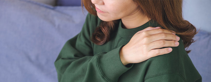 patient needing calcific tendonitis treatment in Tulsa