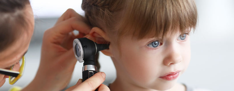 patient needing ear infection treatment in Tulsa