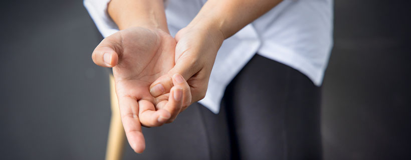 patient needing trigger finger treatment in Tulsa